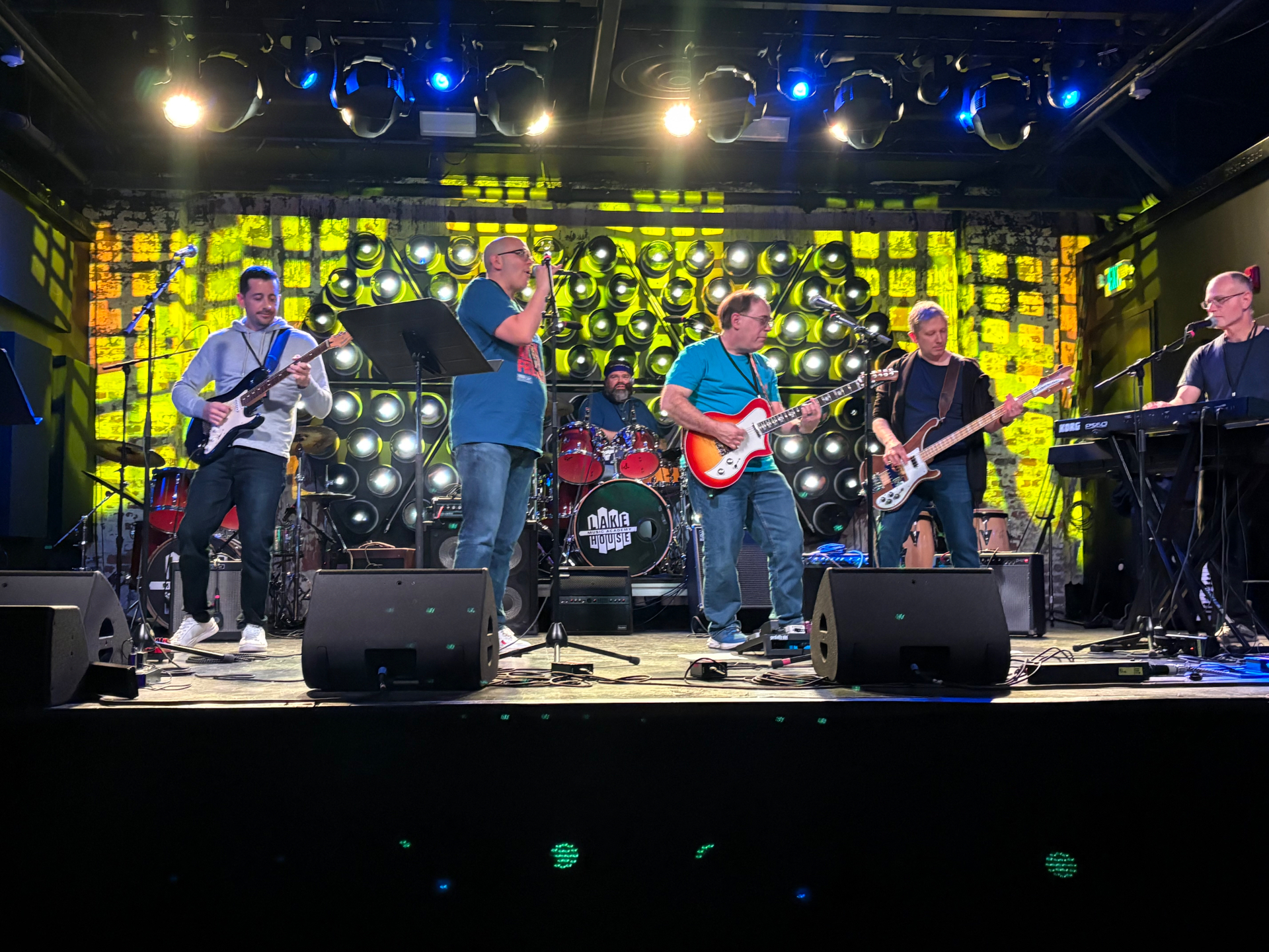 Porchlight Revival performing live with full band