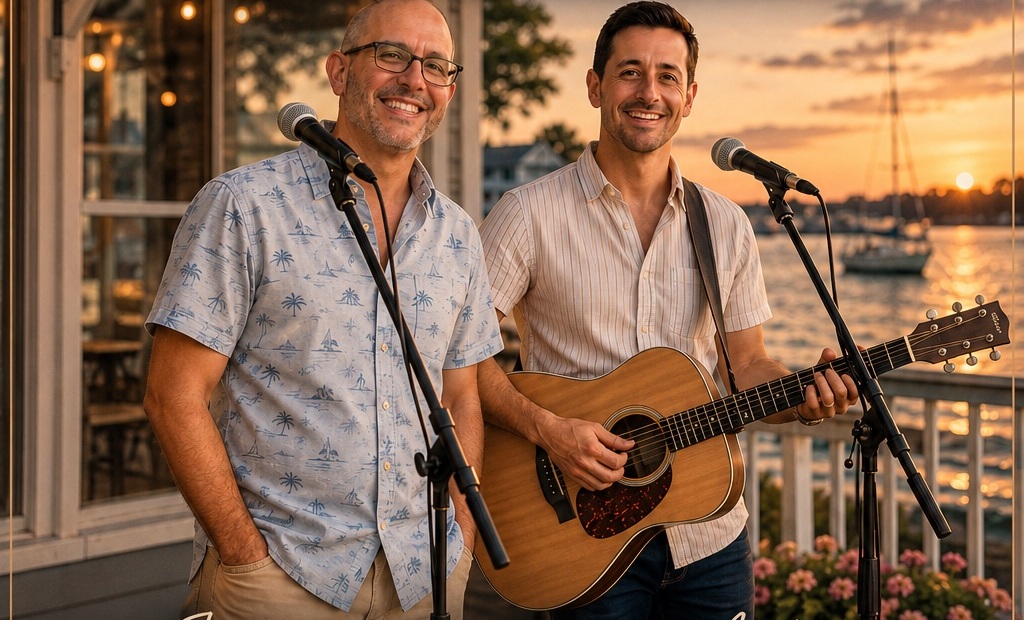Jack Martins on vocals and Anthony Chiaravallo on guitar